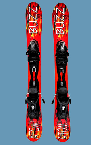 Buzz atom fire skis avec - 99,