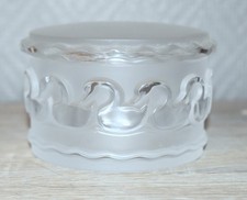 Boite à poudre cygne en