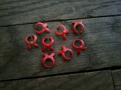 Playmobil foulard rouge - rouge, cowboy