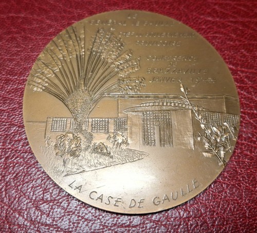 Médaille bronze par joly 81mm - joly,