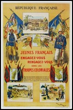 PLAQUE EN MÉTAL   armée