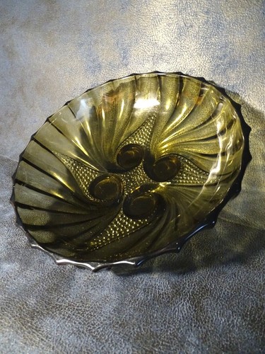 Ancien plat rond - plat,
