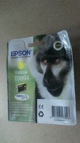 Cartouche epson t0894 jaune - t0894,