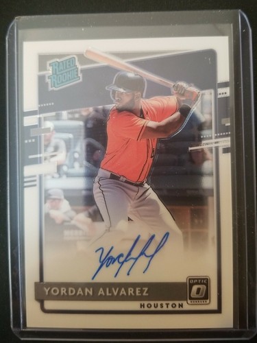 Yordan alvarez 2020 donruss - yordan,