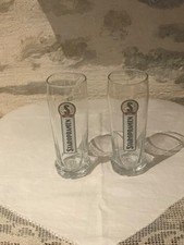 Lot de 2 verres  à bière "STAROPRAMEN" 30 Cl.