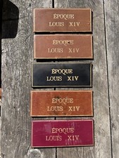 Lot Antiquaire Cuir Petit Fer