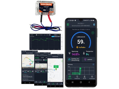 Moniteur batterie auto - moniteur,