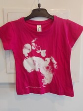 Tee shirt fushia bébé fille
