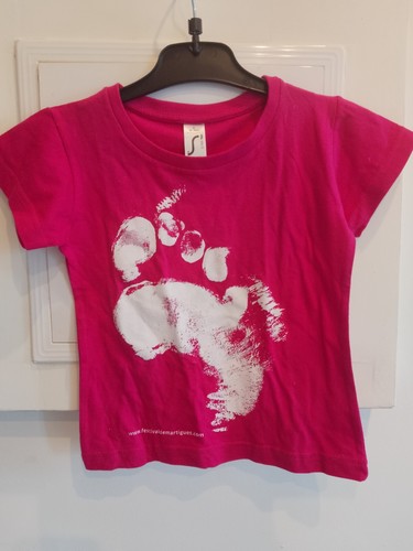 Tee shirt fushia - bébé, fille