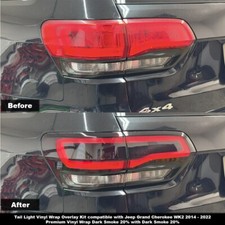 Tail Light vinyl wrap overlay