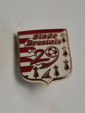 STADE BRESTOIS FRANCE RARE OLD Football Badge Insigne Odznaka Piedino