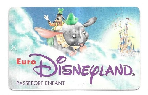 Rare passeport euro - disney,