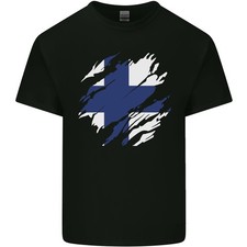 Drapeau De La Finlande Jour Finlandais Football Homme T-Shirt En Coton Léger