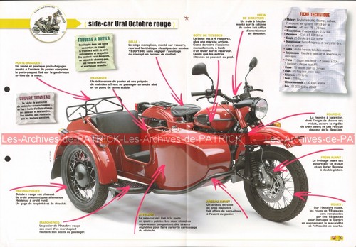 Ural 750 side car - 750,