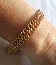 Bracelet gourmette maille