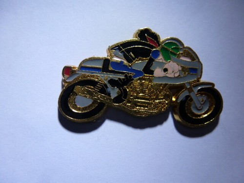Enamel pin motorcycle - enamel,
