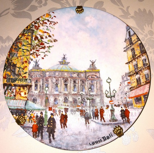Assiette decorative l opera - *,