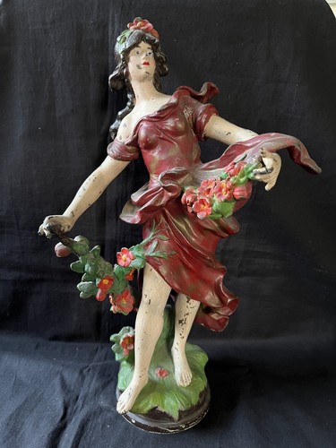 Sculpture peinte bronze - en,