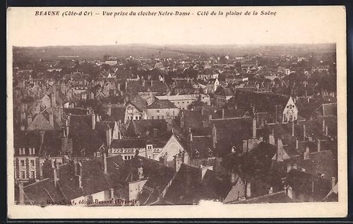 Cpa beaune côte vue - cpa, /côte-d´or,