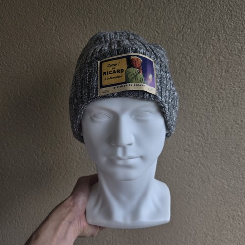 Bonnet couleur gris garçon - couleur,