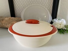 824⚜️ Tupperware Plat de Service Soupière Oval en Plastique