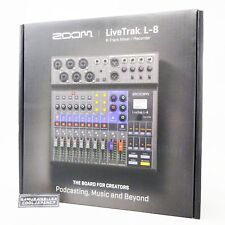 ZOOM LiveTrak L-8 8ch Live Podcast Mixeur et enregistreur numérique Japon NEUF