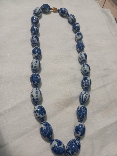 Collier perles en - collier, de