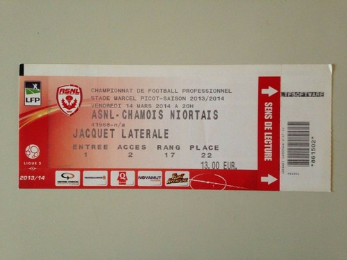 Ticket match nancy - match,