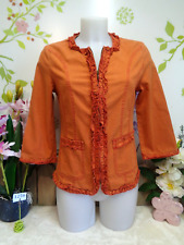 Vêtement occasion femme : Veste Coton " Jacqueline Riu " - T : 38 *