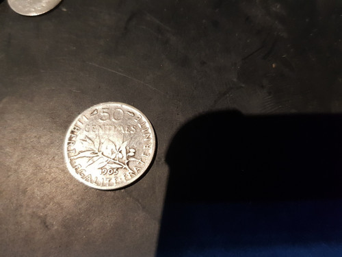 Centimes semeuse argent - 50,