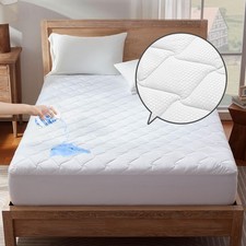 Surmatelas blanc, 180 x 200 x