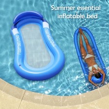 Matelas Gonflable Flottant Pliable Piscine Mer Lit Plage Loisir Activités  Été  