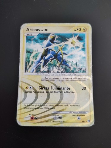 Platine arceus niv 100 ar6 - platine,