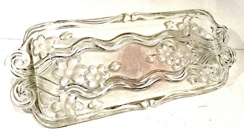 Ancien plateau plat gâteau - à,