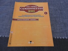 fascicule nos chères camionnettes d'antan n°1 renault estafette banania