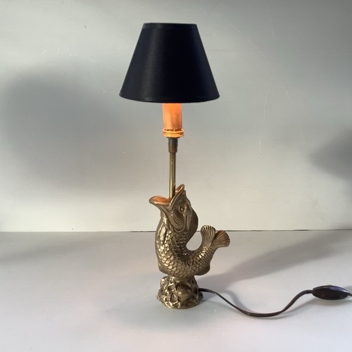 Lampe bronze doré vintage - doré,