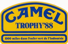 autocollant  CAMEL TROPHY'88