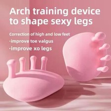 2pcs Arch Foot Trainer Fitness Leg Toes Plantar Function Exerciser Thumb.,,`.;'/
