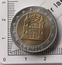 M10506 Essai Probe Spécimen 2 Euro Latvija Jeton