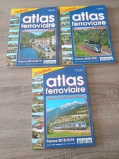 Lot De 3 Magasine Le Train Atlas Ferroviaire