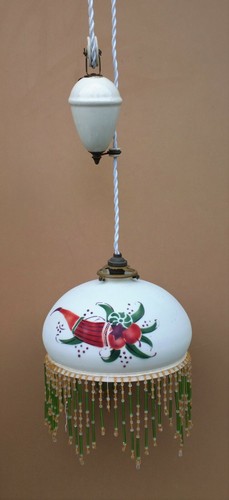 Ancienne opaline corne
