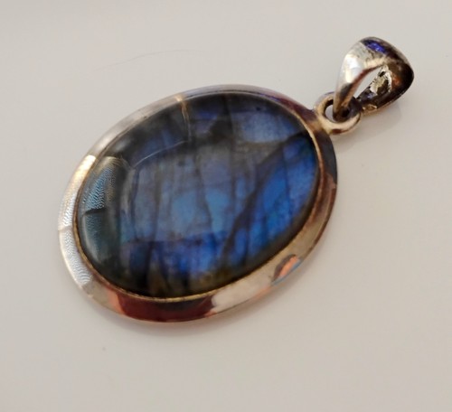 Pendentif labradorite et - labradorite,