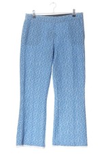 SEM PER LEI Pantalon en jersey Dames Pantalon T EU 40 bleu-blanc