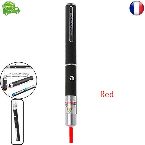 Pointeur laser rouge puissant - pointeur,