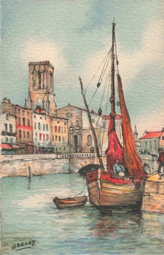 Cpa illustree charente - cpa,