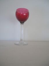 1 Rare verre du Rhin cristal