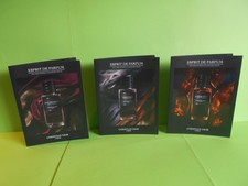 Dior 3 dépliants esprit de parfum  - oud ispahan - gris dior  - ambre nuit