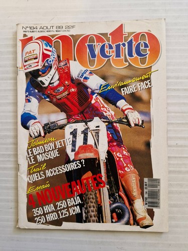 Moto verte 184 1989 - -,