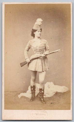 Cdv 1865 femme costume - cdv,