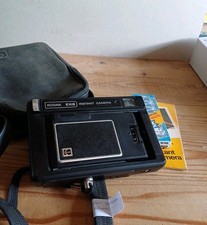 APPAREIL PHOTO KODAK EK8 INSTANT CAMERA + SACOCHE + NOTICE + FLASH  POLAROID...